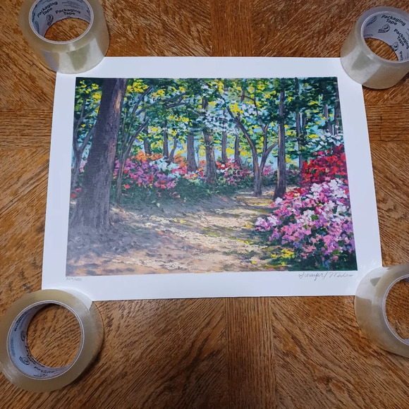 SCHAEFER MILES SIGNED AND NUMBERED ART WORK LOT OF 3 PAINTING/PRINTS 1 LARGE 2 S - Picture 12 of 16